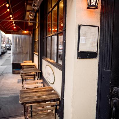 Bistro La Baia exterior.