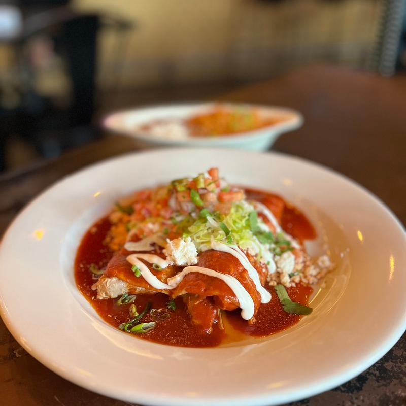 Cheese enchiladas photo