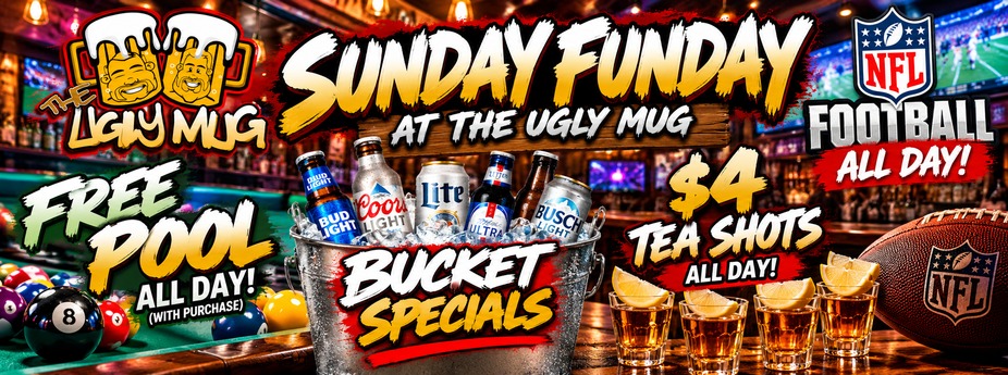 Sunday Funday - Football, Beer and Pool event photo