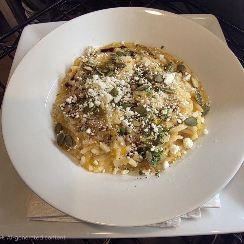 pumpkin “orzotto”- photo