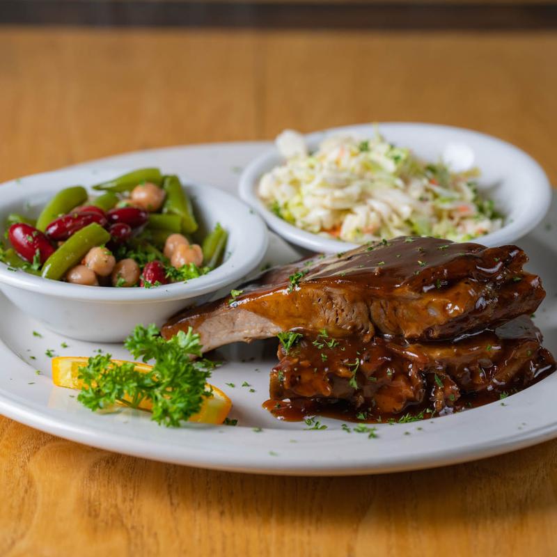 Full / Half Rack of BBQ Pork Ribs photo