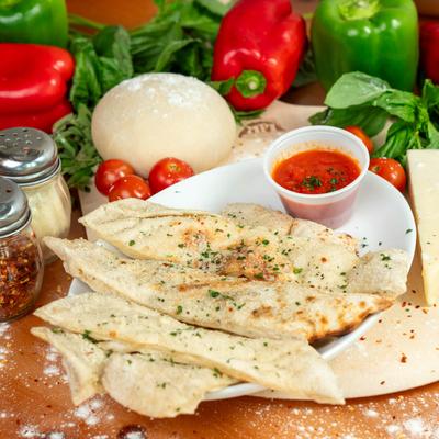 Fresh Baked Garlic Flatbread photo