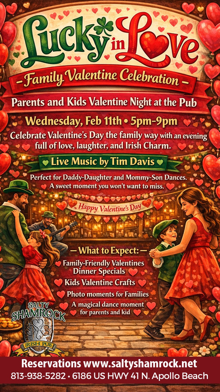 Family Valentines Night event photo