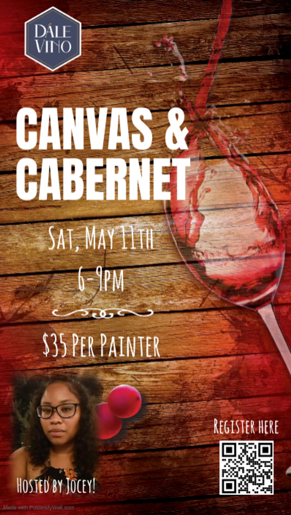 Paint & Sip: Canvas And Cabernet event photo
