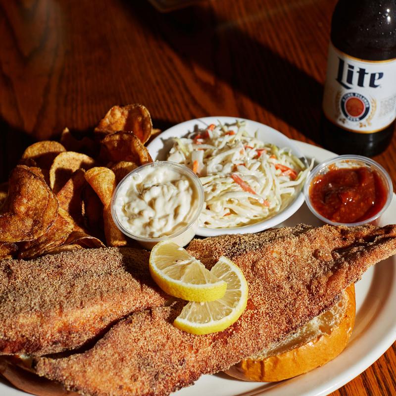 Jumbo Fried Fish Sandwich photo