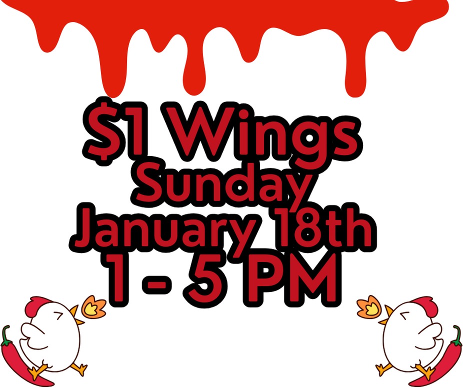 $1 WIng Sunday event photo