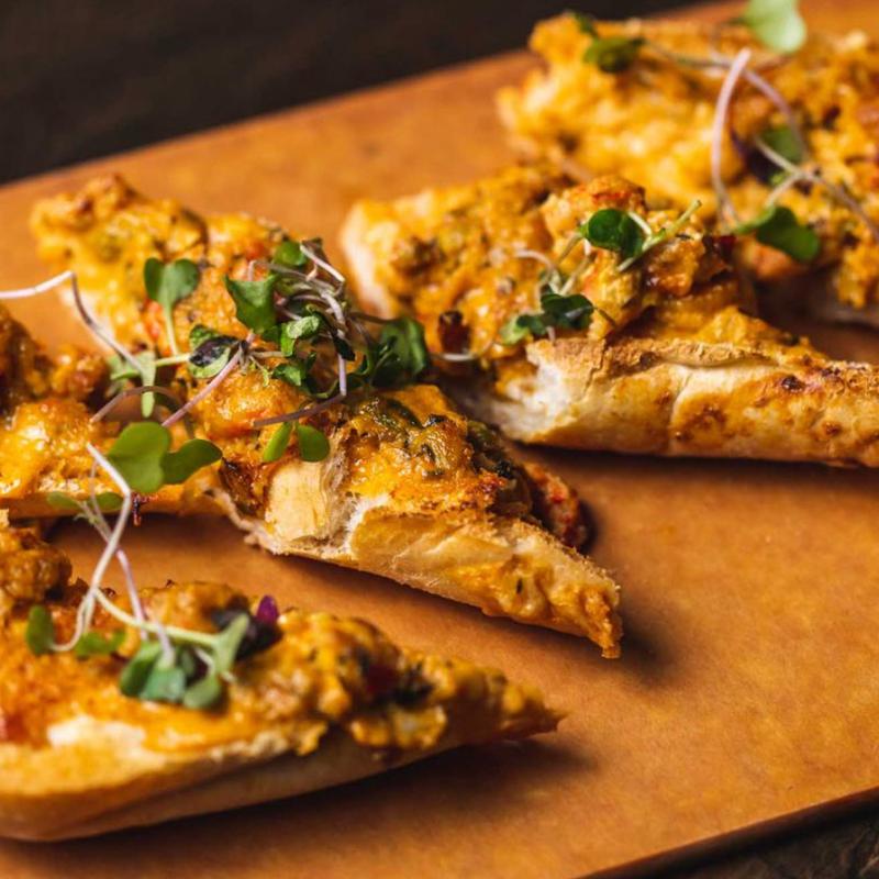 Iconic Jazz Fest Crawfish Bread photo