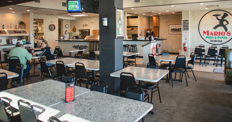 Interior, seating area