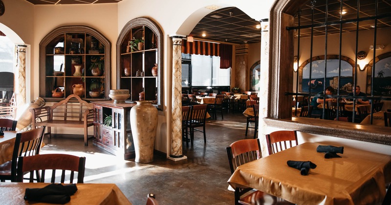 Interior, dining room