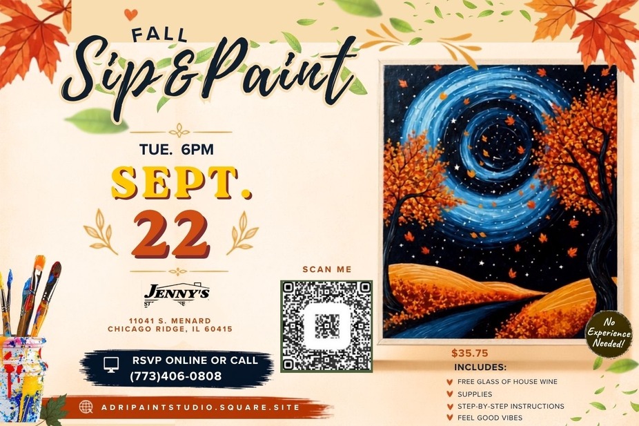 Sip & Paint event photo