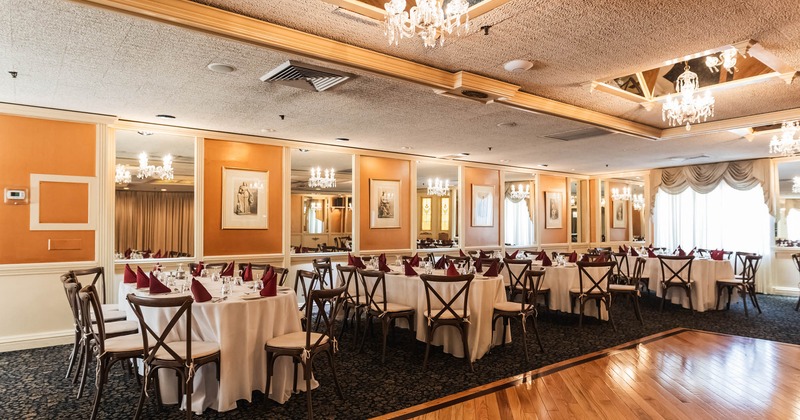 Dining tables for multiple people