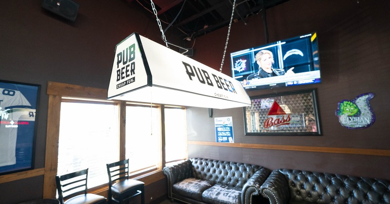 Interior, lounge area