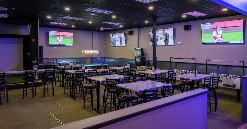 Interior, dining area