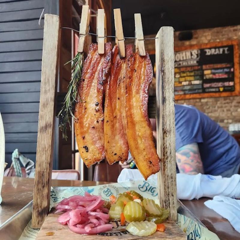 Clothesline Bacon photo