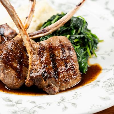 Lamb chops.
