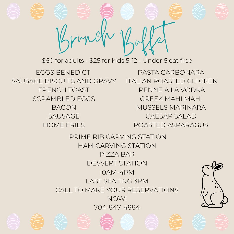 Easter Brunch Buffet event photo
