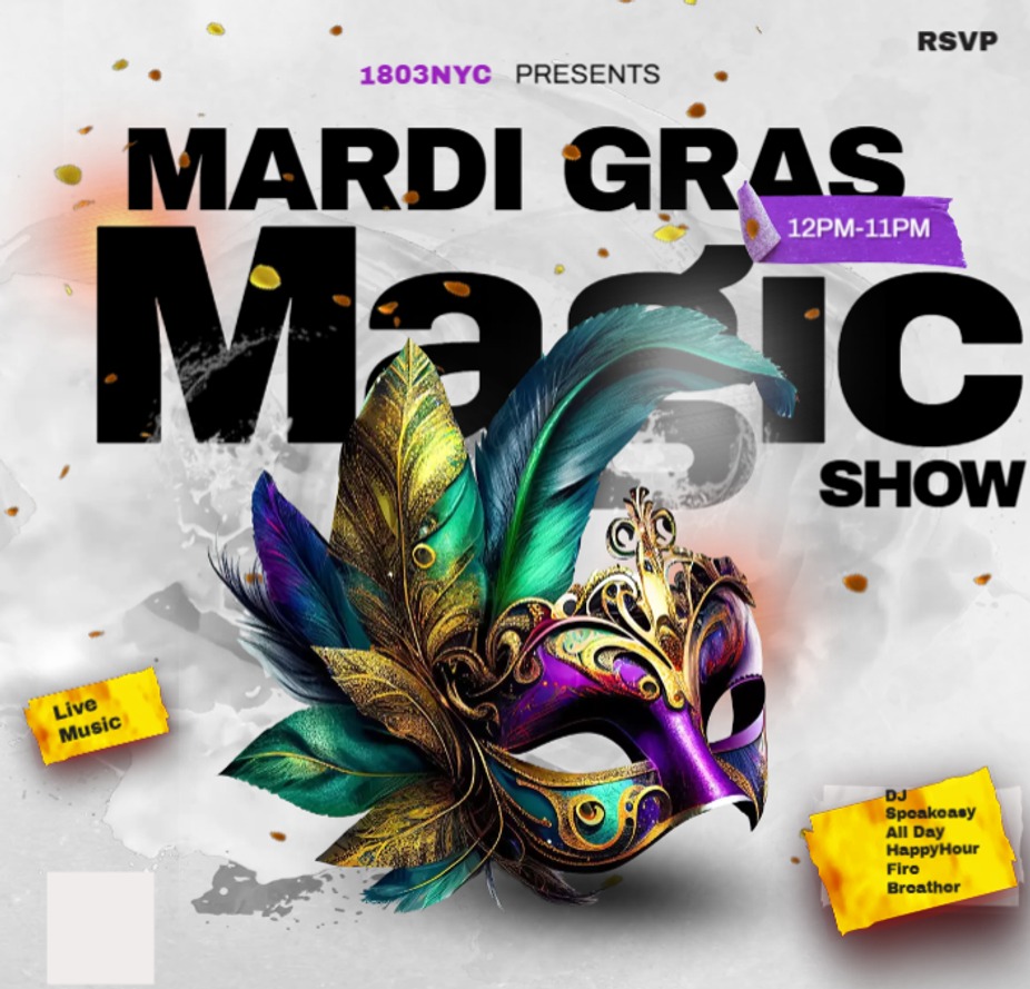 Mardi Gras Magic Show event photo