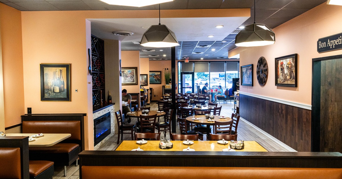 Interior, dining area