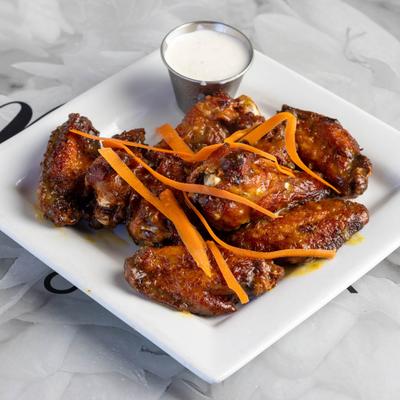 Sweet and spicy wings.
