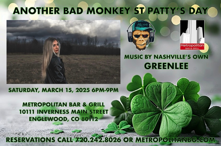 St. Patricks Day Party with Morgan Greenlee! event photo