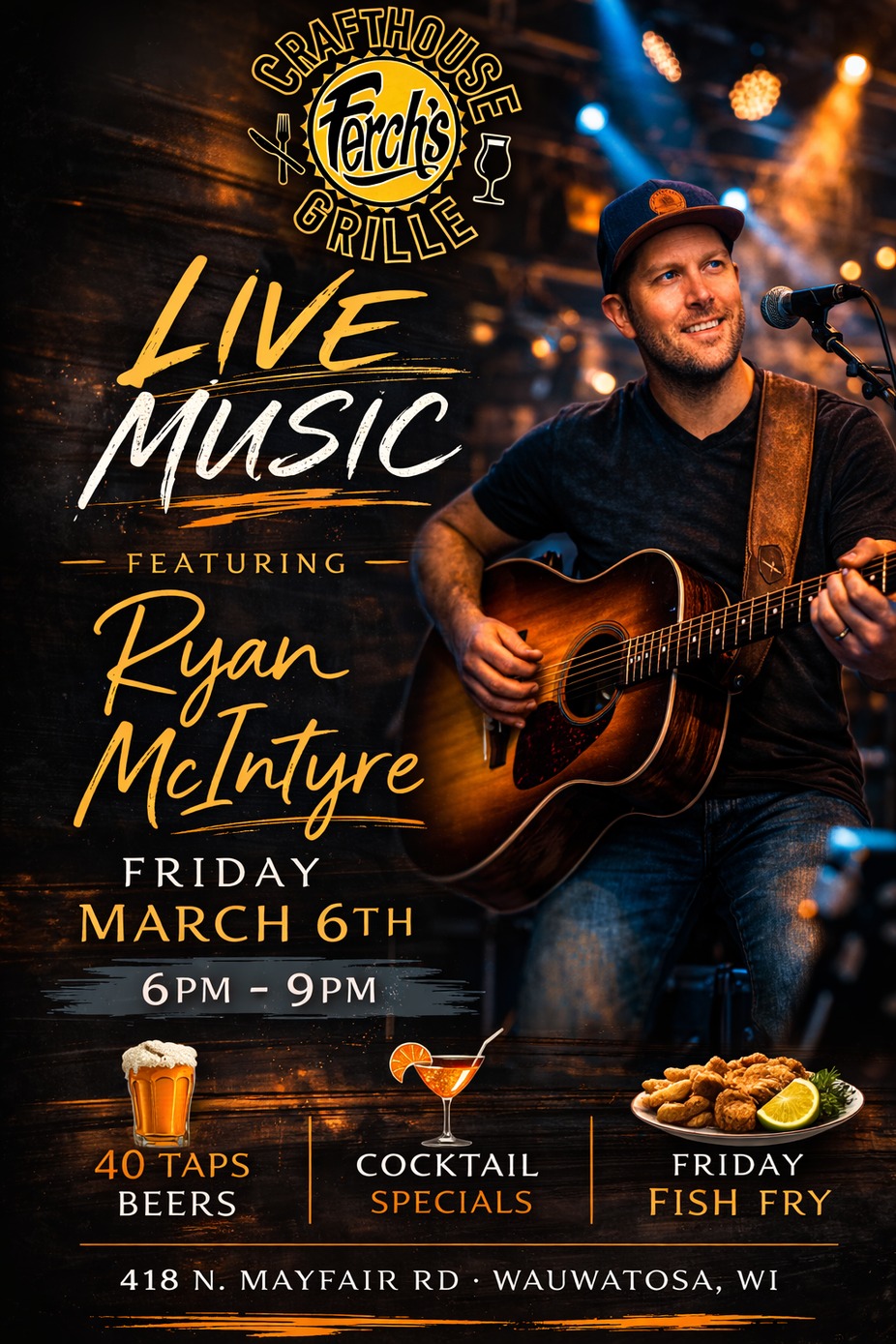 Live Music- Ryan McIntyre event photo