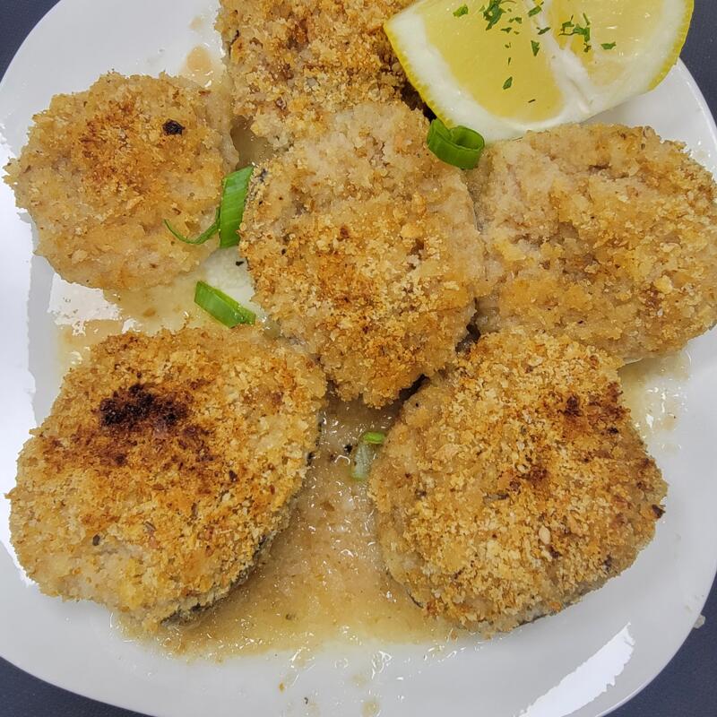 menu item 1 of 21, Baked Clams