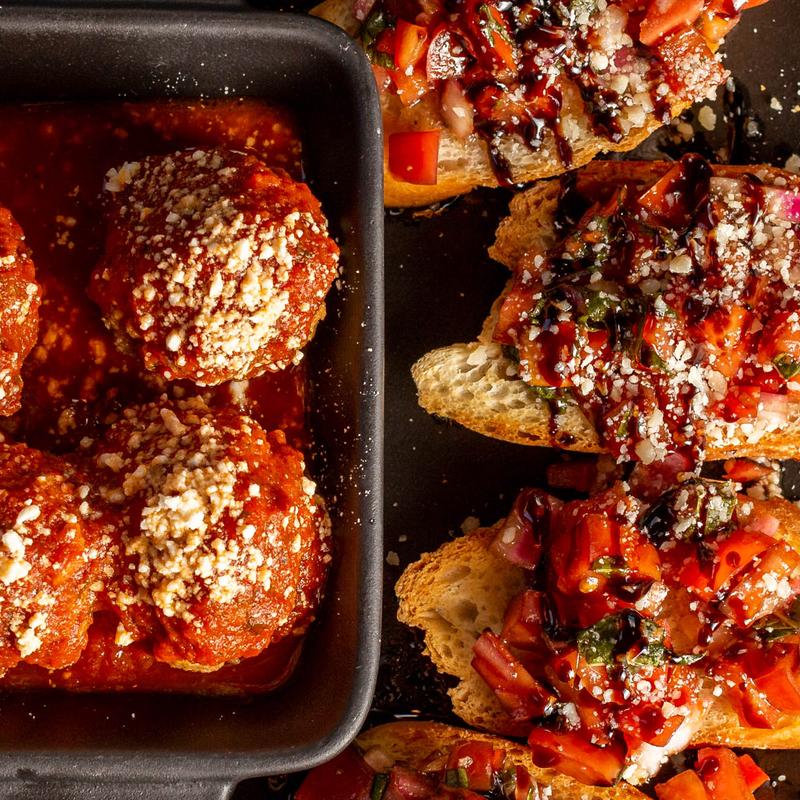 Meatballs & Bruschetta photo