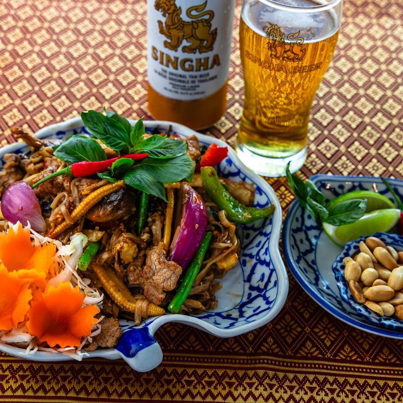 menu item 24 of 24, 47. Pad Ki Mow (Spicy)