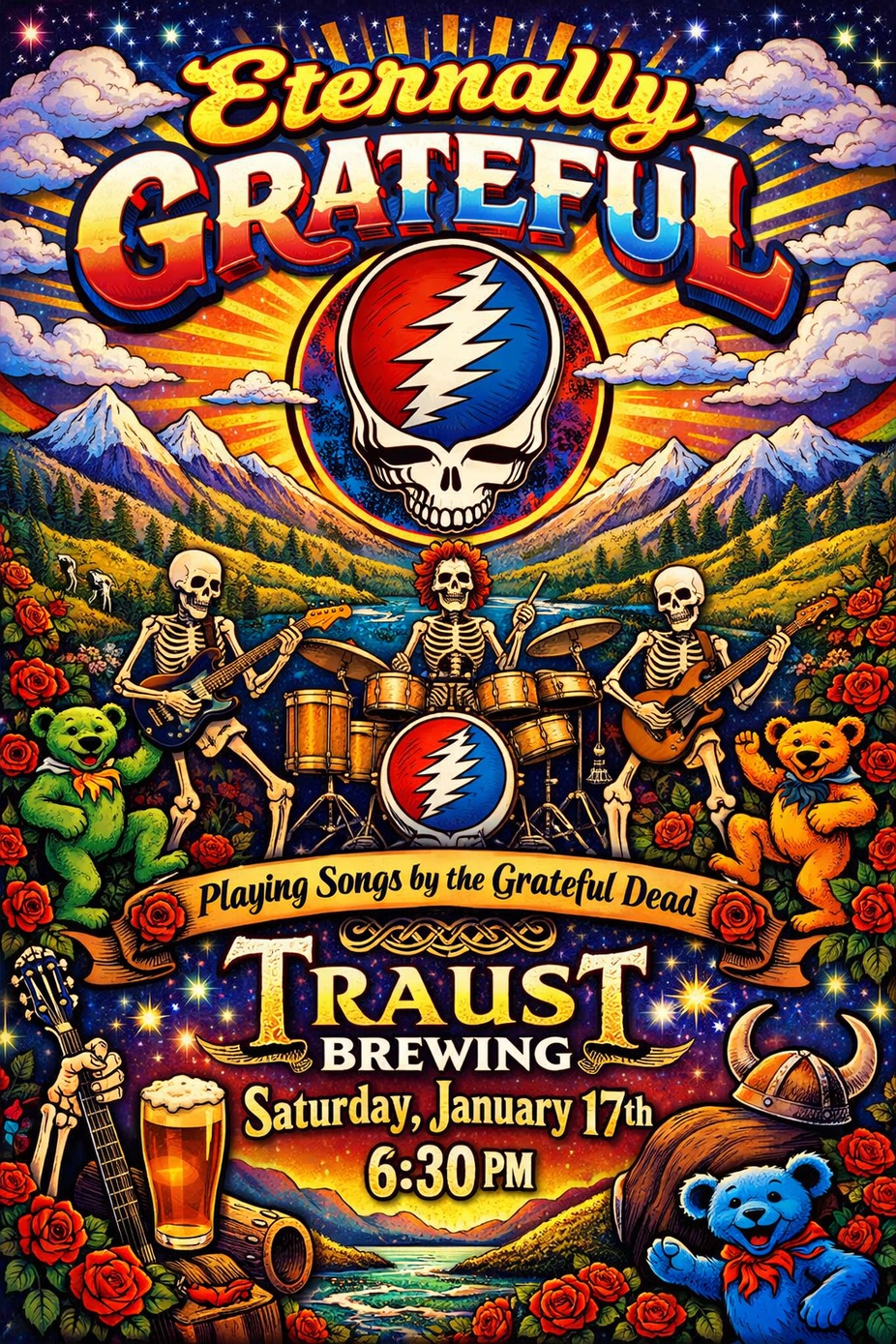 Live music with Eternally Grateful event photo