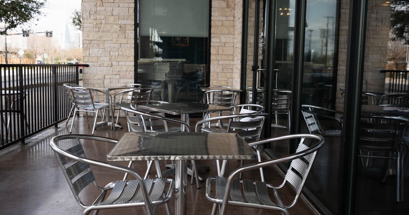 Outdoor seating area