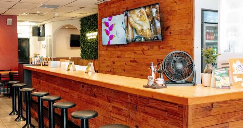 Interior, bar area