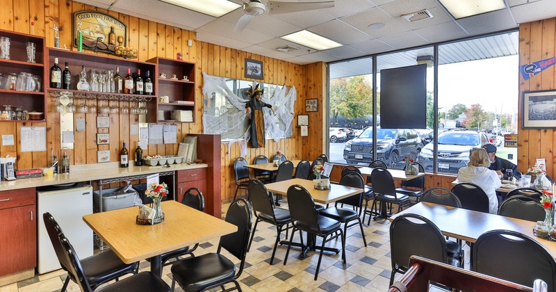 Interior, dining area
