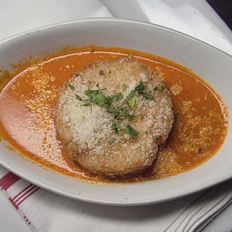 crispy risotto cake- photo