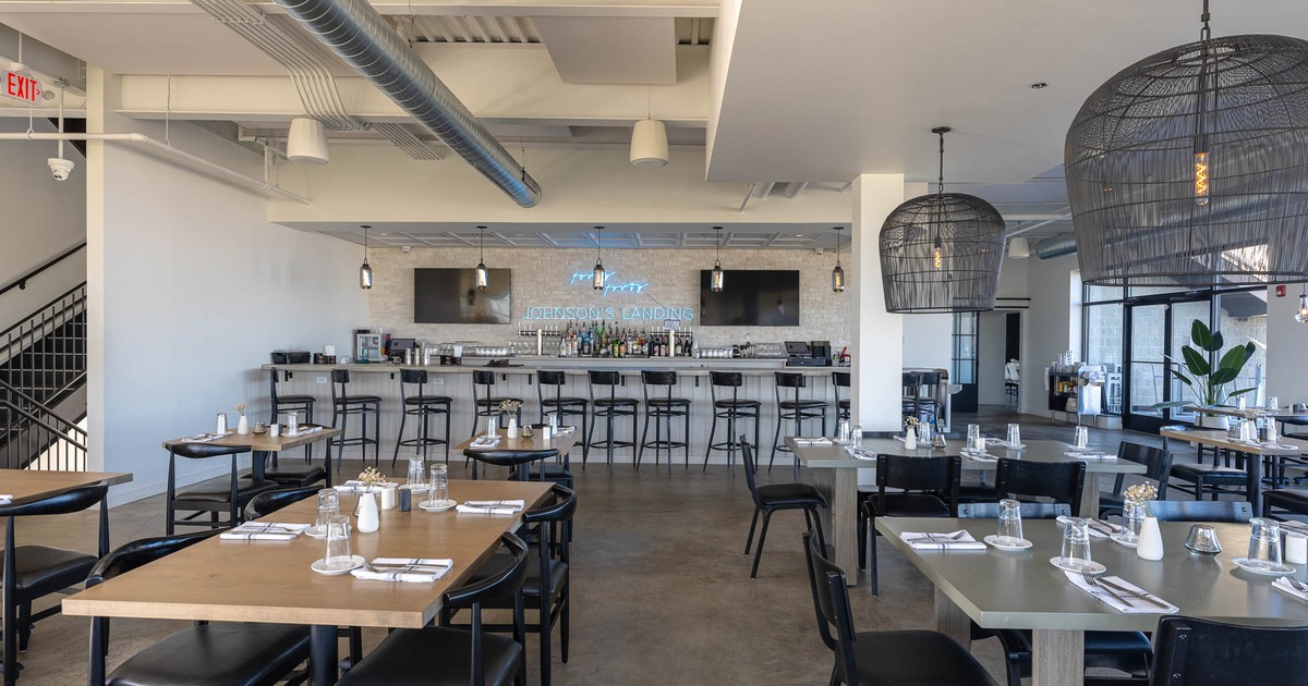 Interior, dining and bar area