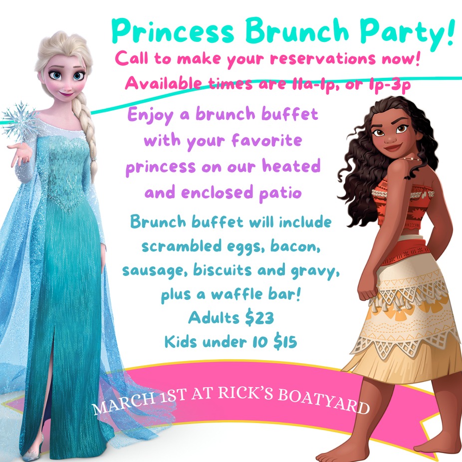 Princess Brunch at the Boatyard event photo