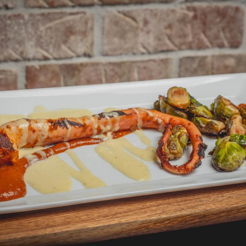 Korean BBQ Marinated Grilled Octopus photo