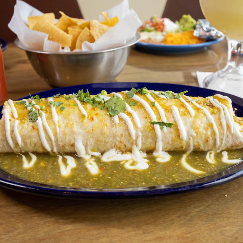 menu item 12 of 15, Burrito Texano