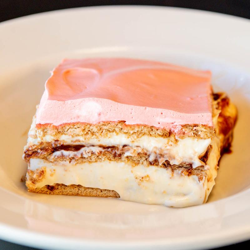 Banana Split Eclair Cake photo