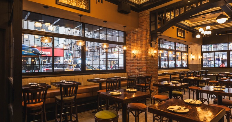 Interior dining area