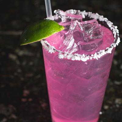 Purple cocktail