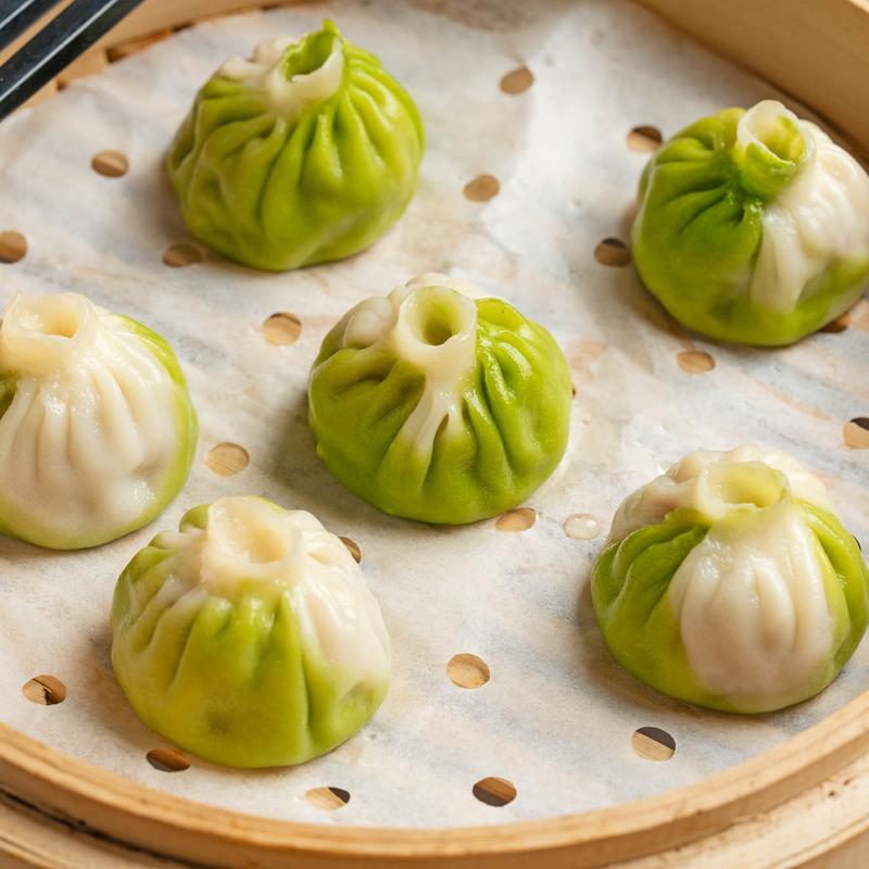 Shiitake chicken juicy steam dumpling(6) photo