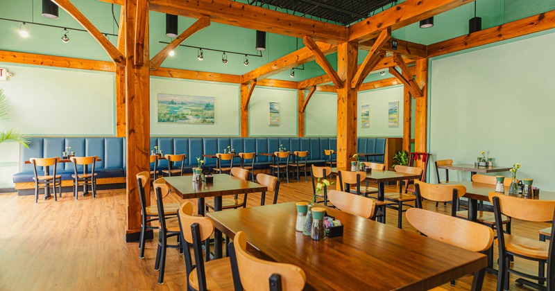 Interior dining area