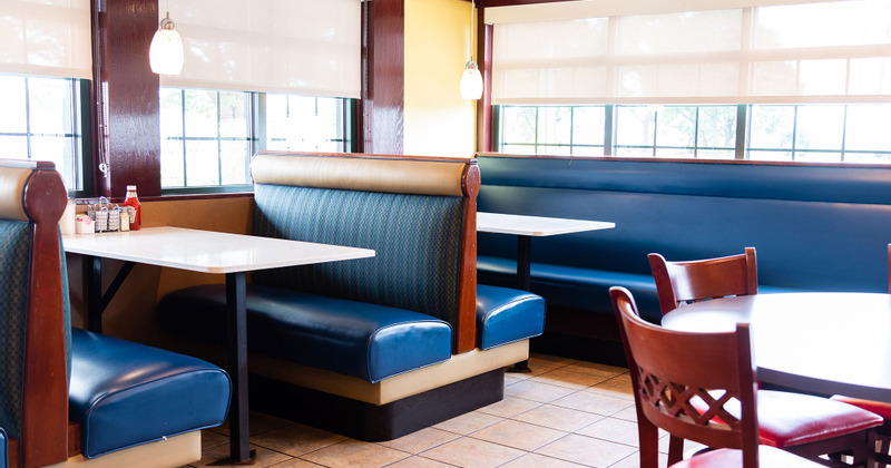 Tables ready for guests