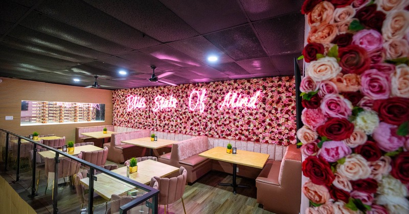 Interior seating space