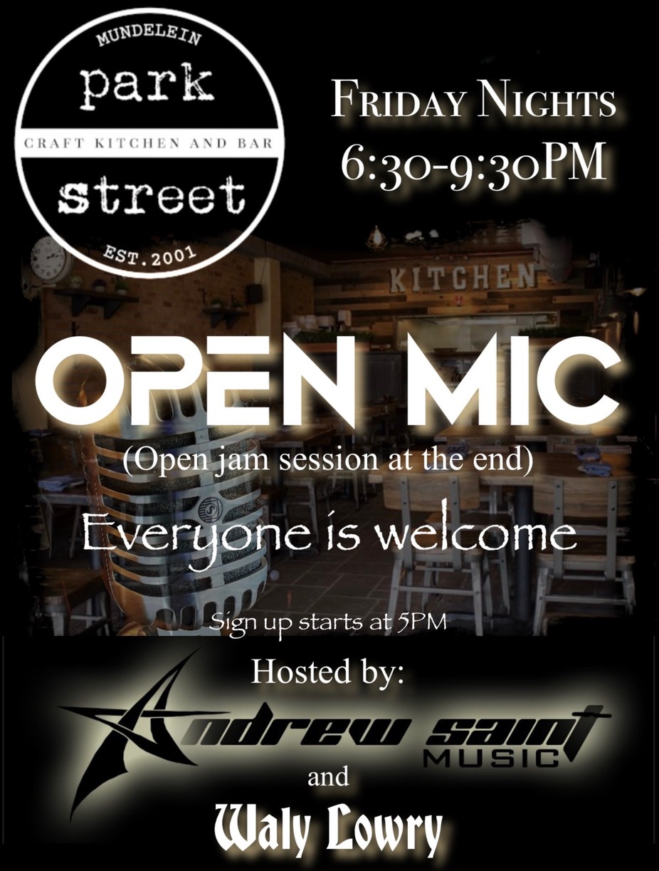 Open Mic at Park Street! event photo