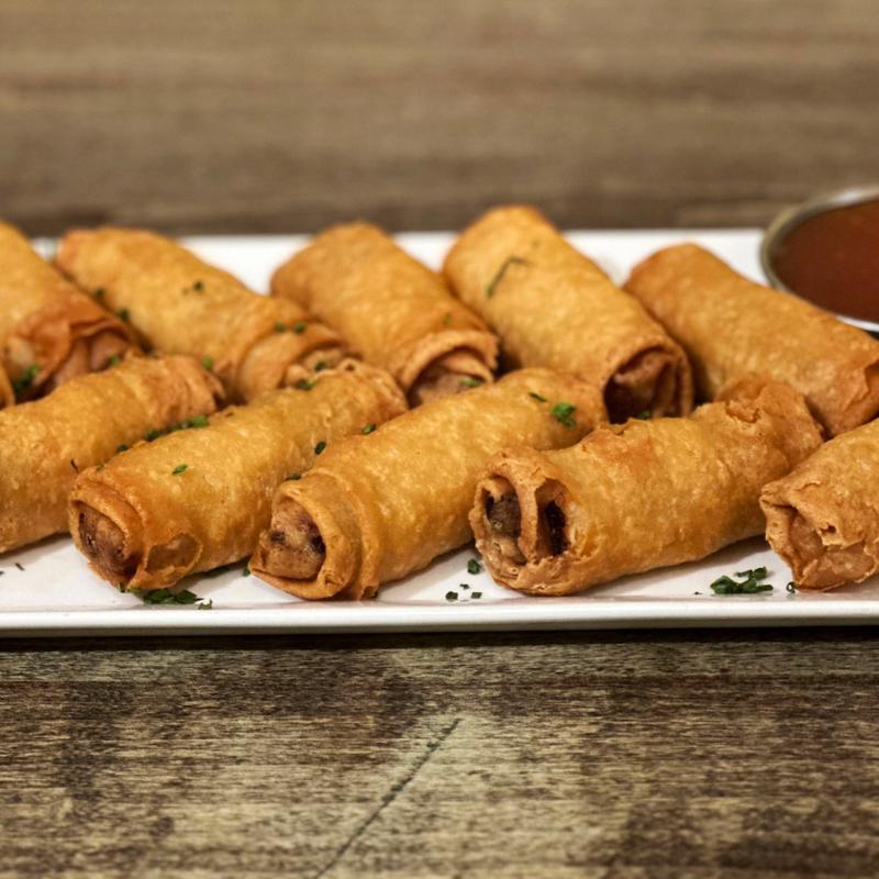 Vegetarian Spring Rolls - Sweet & Sour Chili Sauce photo