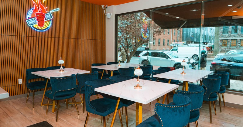 Interior, main dining area