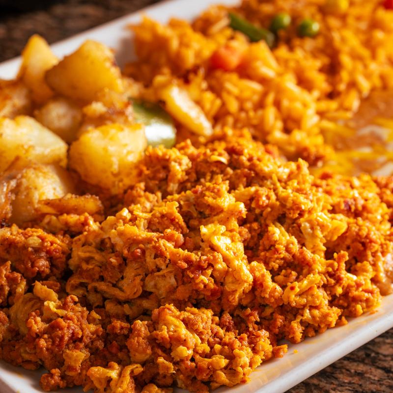 menu item 1 of 3, 6. Chorizo & Eggs