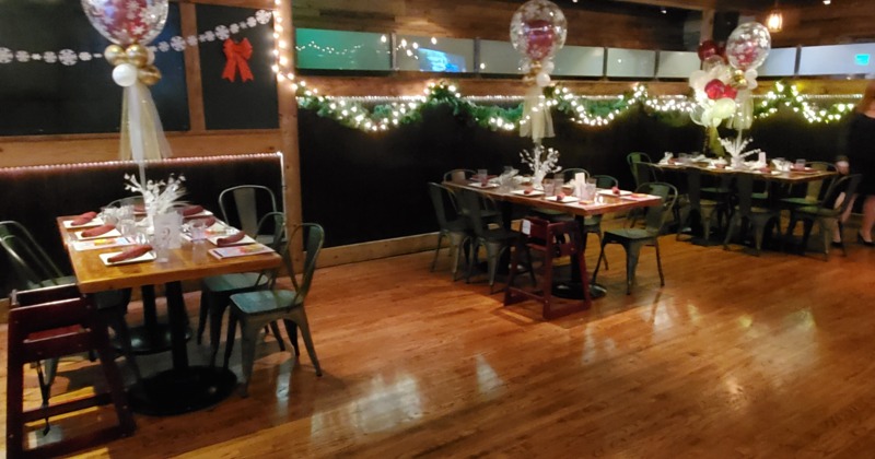 Restaurant's interior