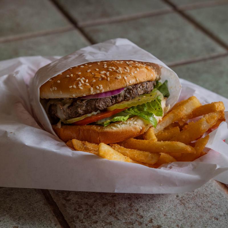 #3  7oz. Hamburger photo